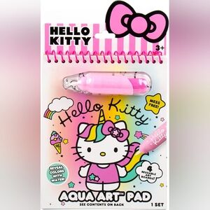 Hello Kitty Pink and White Aqua Art Set